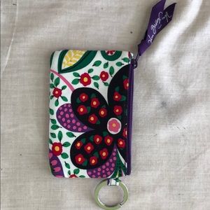 Vera Bradley keychain wallet